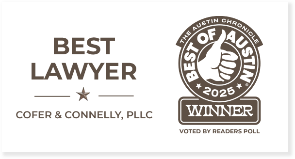 Cofer & Connelly voted Best of Austin 2025 by The Austin Chronicle