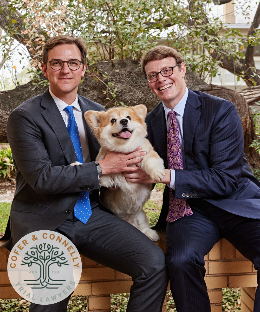 Our Attorneys With a Dog