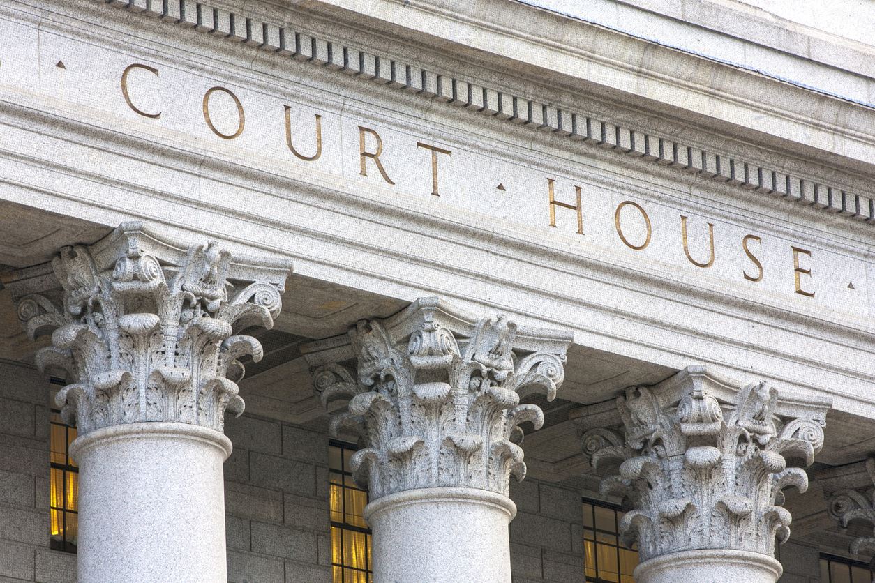 court house facade